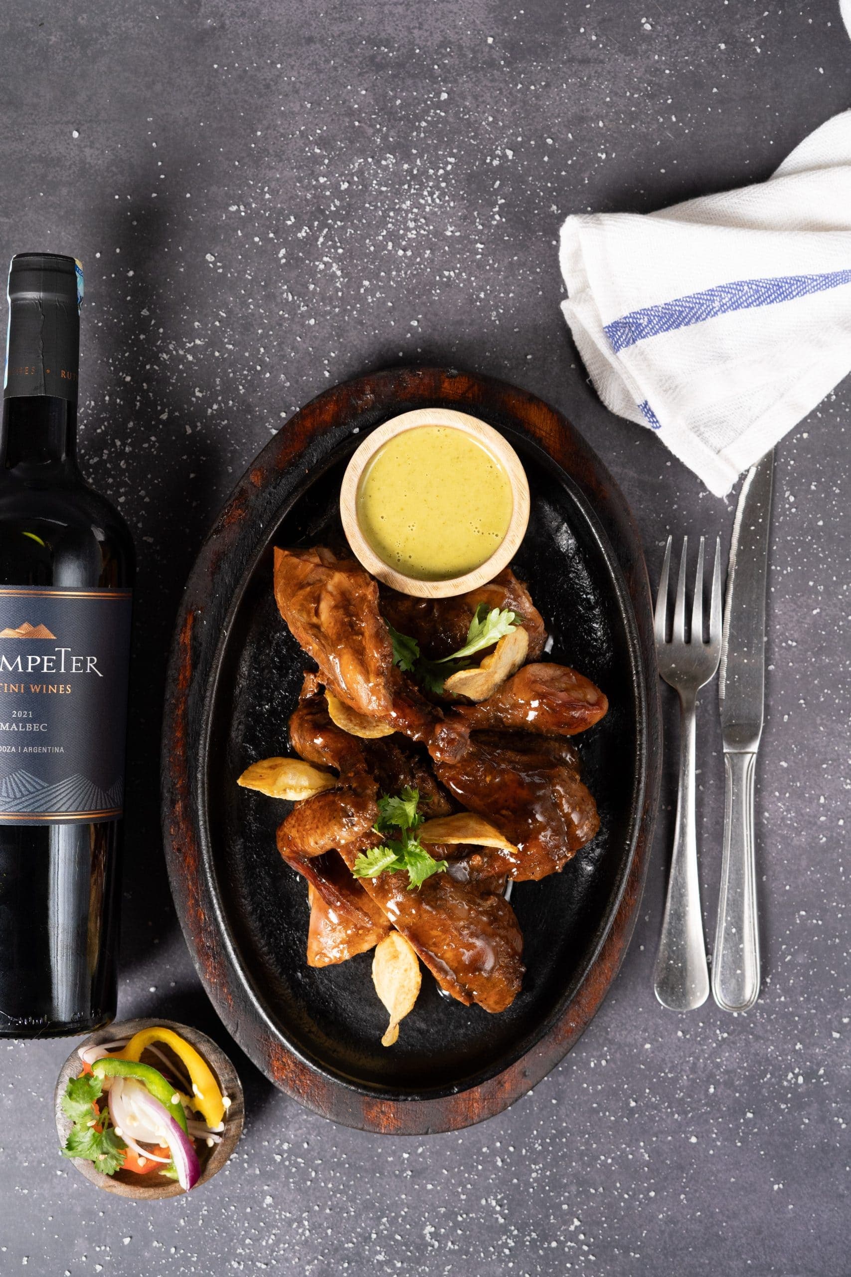 Wine and Steak